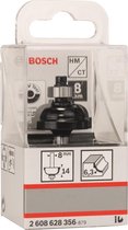 Bosch - Paneelfrees F 8 mm, R1 6,3 mm, D 28,5 mm, L 13,5 mm, G 54 mm