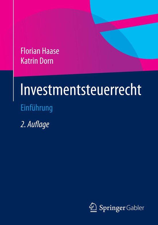 Business and Economics (German Language) - Investmentsteuerr ... - cover