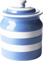 Cornishware Blue Storage Jar voorraadpot met deksel 84 cl - Cornishblue