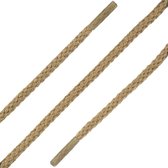 Veters beige dun rond 120 cm