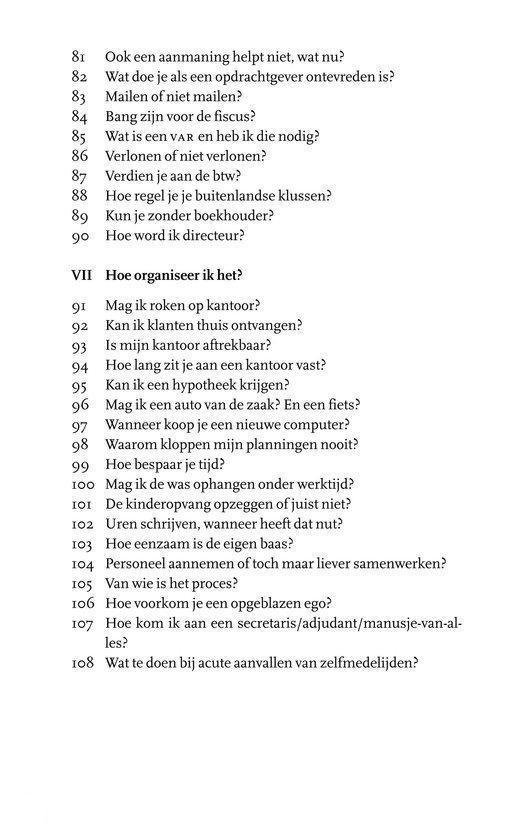 Tekstpagina met kop 'Hoe organiseer ik het?' en genummerde vragen.