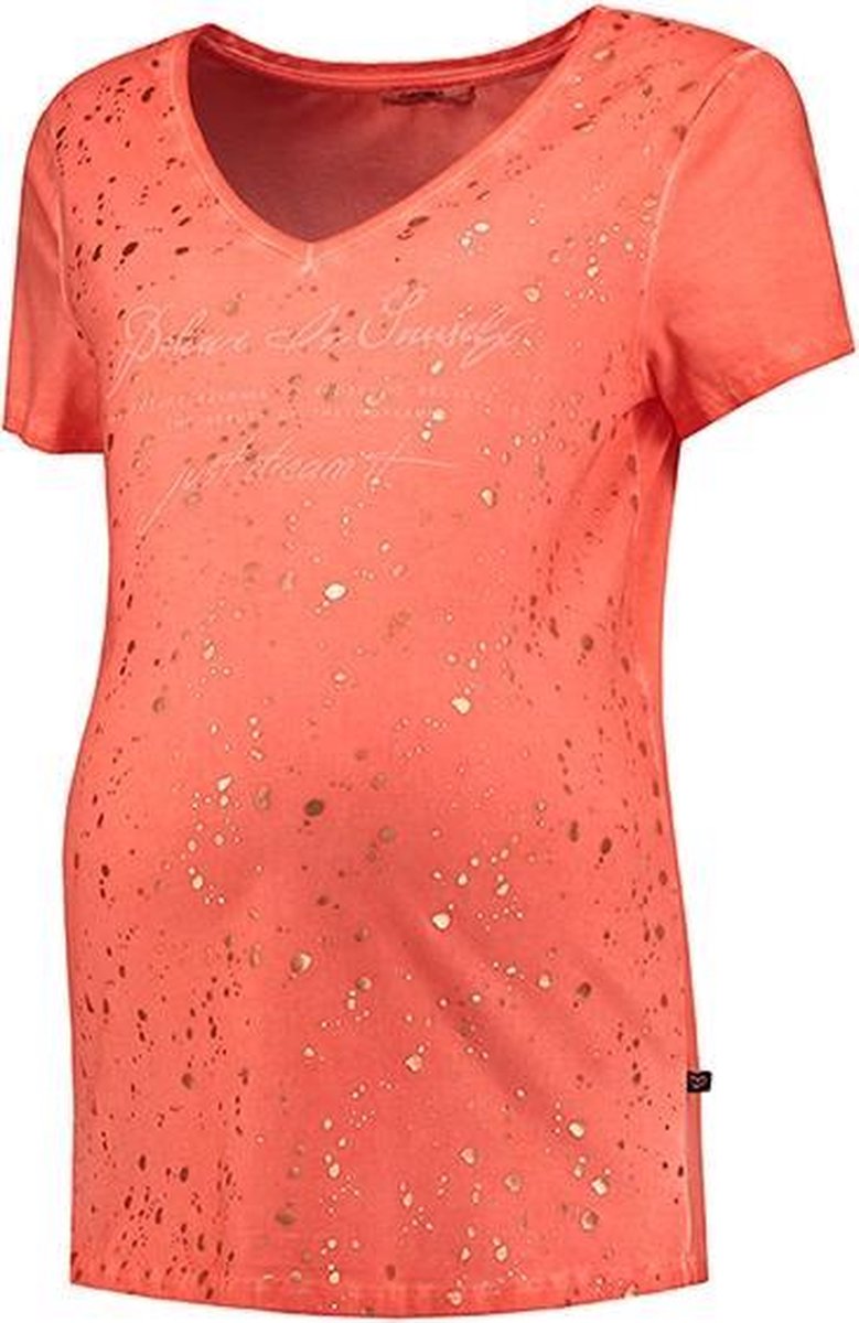 LOVE2WAIT Shirt Spots - Oranje - XS