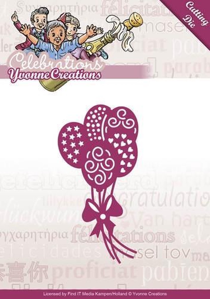 Die - Yvonne Creations - Celebrations - Balloons