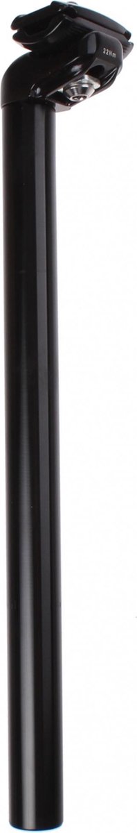 Vwp Zadelpen Vast 26.8 X 350 Mm Aluminium Zwart