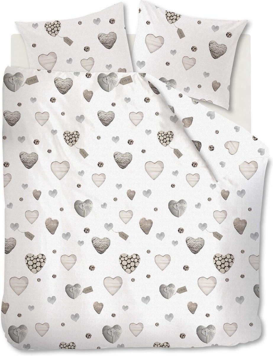 Ambiante Merle - Dekbedovertrek - Lits-jumeaux - 240x200/220 cm - Zand