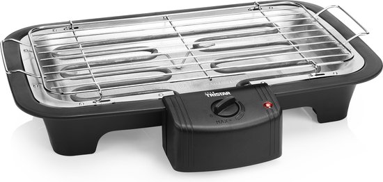 Tristar BQ-2813 Elektrische Barbecue - Tafel BBQ - Grillrooster 38 x 22 cm - Zwart van Tristar — afbeelding 4