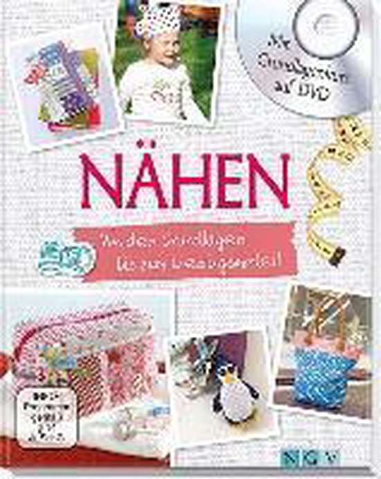 Nähen  -  Mit Grundlagenkurs auf DVD - cover
