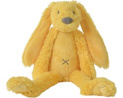 foto van Happy Horse Konijn Richie Knuffel 28cm - Geel - Baby knuffel