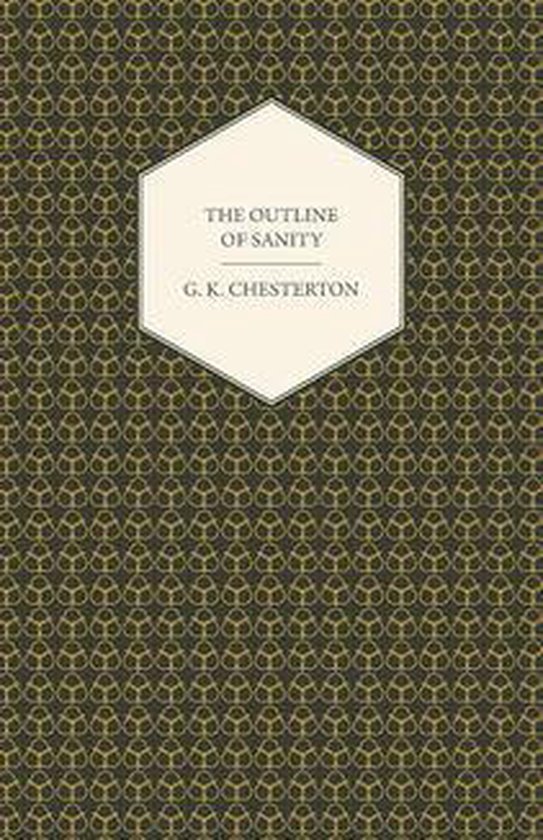 The Outline of Sanity - cover