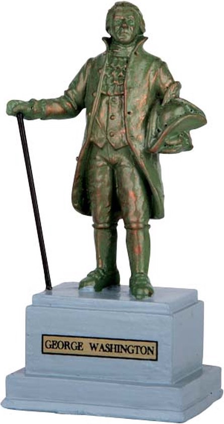 Lemax - Park Statue George Washington uit de 2016 Collectie