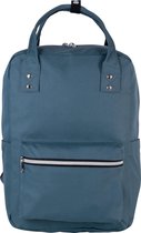Rugzak licht blauw Ki-Mood Urban Stijl Backpack KI0138 - Iris Blue