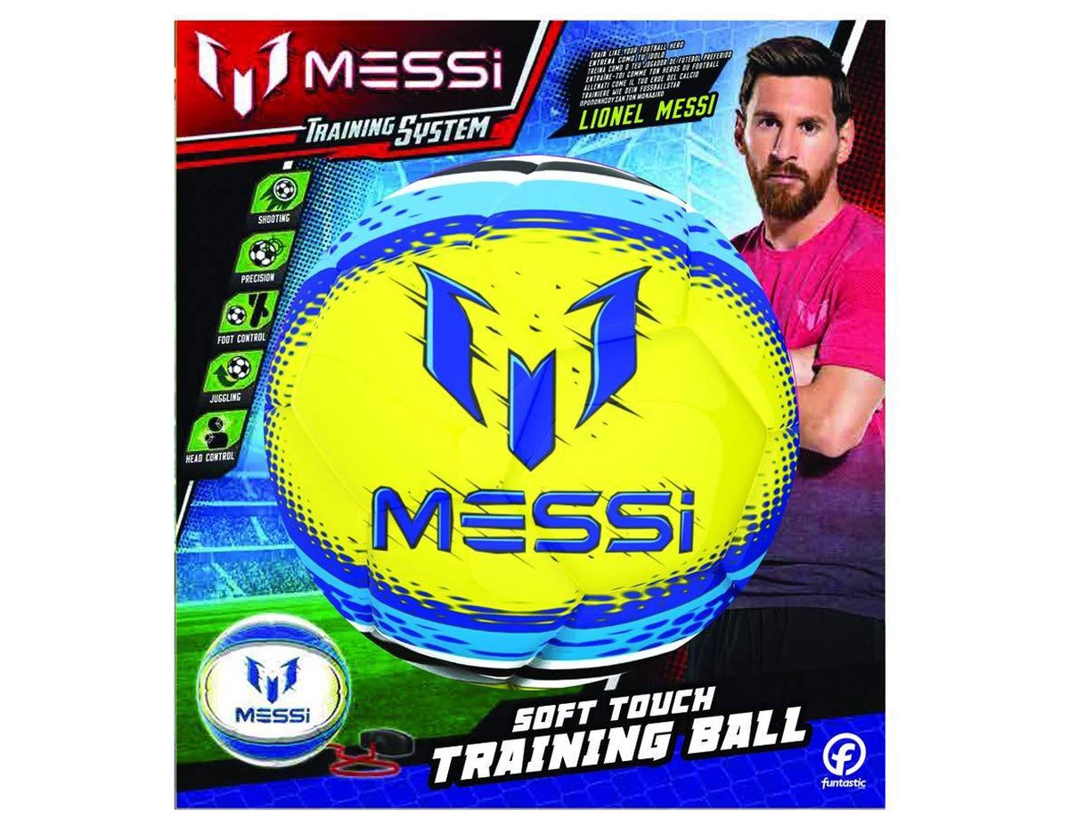 Messi Training 2 in 1 Soft Touch Training Ball | bol.com