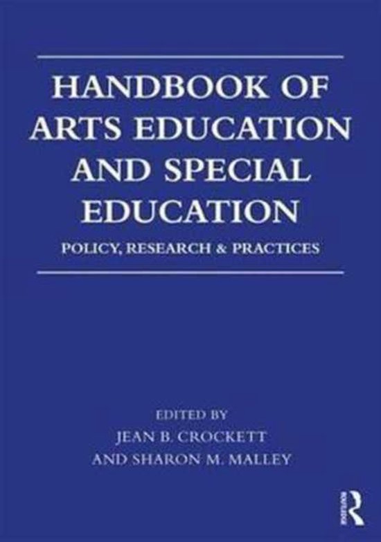 Handbook of Arts Education and Special Education - cover