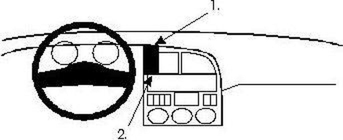Brodit Proclip Center Mount (851980)