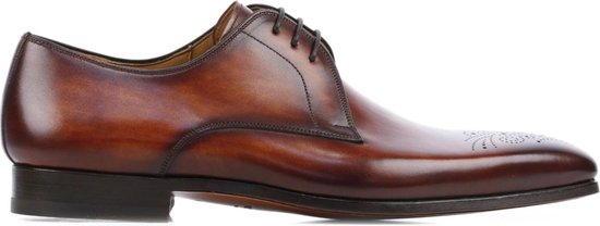 Magnanni Mannen Veterschoenen - 19617 - Cognac - Maat 46 | bol.com