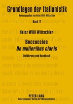 Grundlagen der Italianistik 17 - Boccaccios «De mulieribus claris»