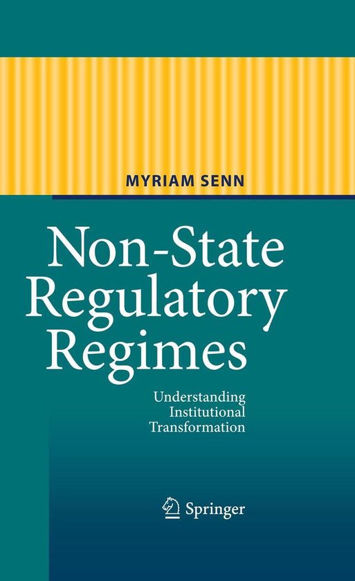 Non-State Regulatory Regimes - cover