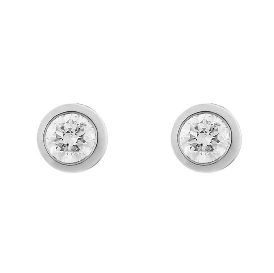 Orphelia OD-5330 - Clous d'oreilles - Or blanc 18 carats / Diamant 0,30 ct