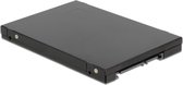 DeLOCK 2,5'' SATA behuizing voor 2 mSATA SSD's (half size / full size) met RAID / zwart