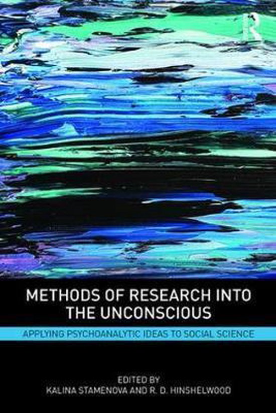Methods of Research into the Unconscious - cover