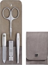 Zwilling TWINOX manicureset 4-delig Taupe RVS