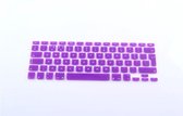 Xssive Toetsenbord cover voor MacBook Air 11 inch - siliconen - paars - NL indeling