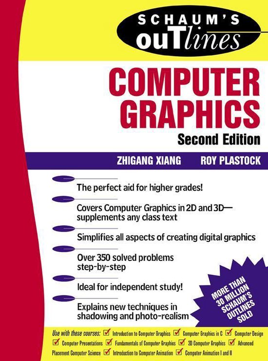 Schaum's Outline of Computer Graphics 2/E - cover