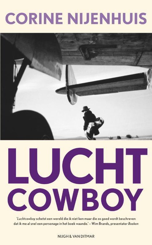 Cover van het boek 'Luchtcowboy' van C. Nijenhuis