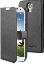 muvit Samsung Galaxy S4 Folio Slim Case Black + Card Slot