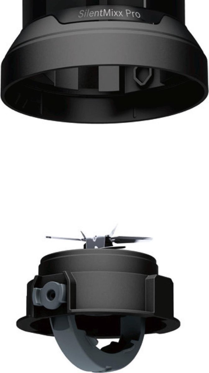 Bosch SilentMixx Pro Blender Hittebestendige glazen kan