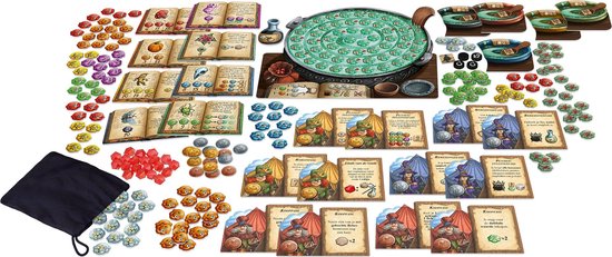 999 Games - De Kwakzalvers van Kakelenburg: De Kruidenheksen - Uitbreiding - Bordspel