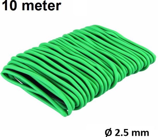 Fil de liaison vert durable pour plantes et fleurs - 10 mètres - 2,5 mm de  diamètre 