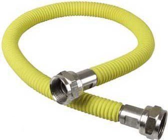 Set de tuyaux de gaz en acier inoxydable 80cm Plieger Label Gl (G) | bol.com