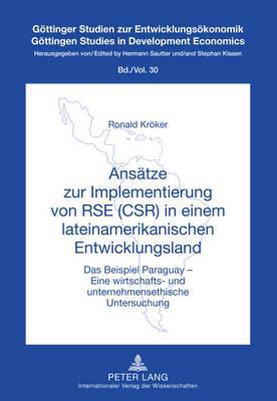 Ansätze zur Implementierung von RSE (CSR) in einem lateinam ... - cover