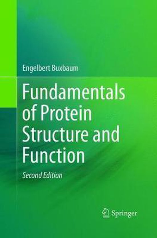 Fundamentals of Protein Structure and Function - cover