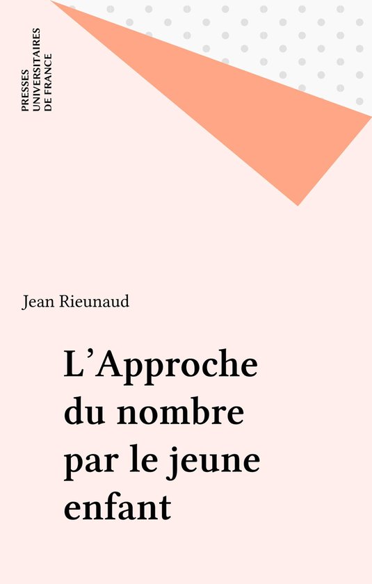 L'Approche du nombre par le jeune enfant - cover