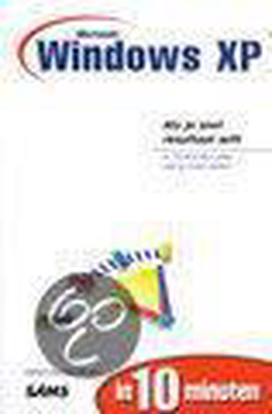 Cover van het boek 'Windows XP in 10 minuten'