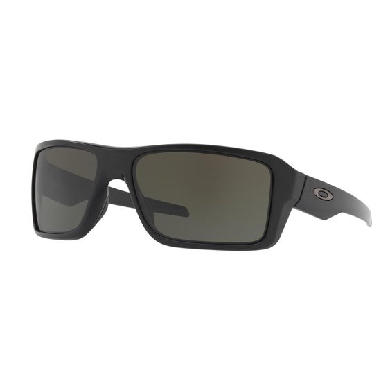 Oakley Double Edge Matte Black Zonnebril 0OO9380 938001 66 (Diameter lens: 66 mm)