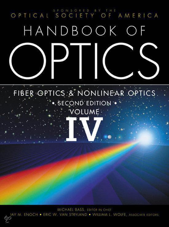 Handbook of Optics, Volume IV (ebook), Optical Society Of America