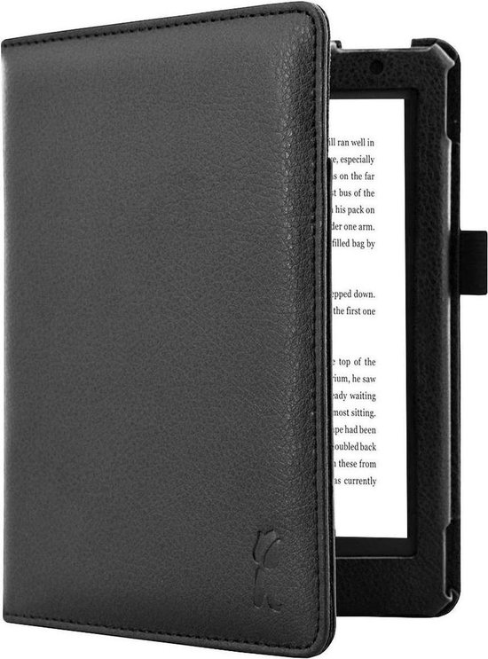 Premium Hoes Kobo Aura H2O Edition 2 / H20 New Cover Zwart