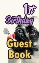 1st Birthday Guest Book