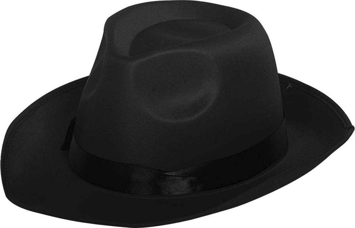 Zwarte gangster hoed | bol.com