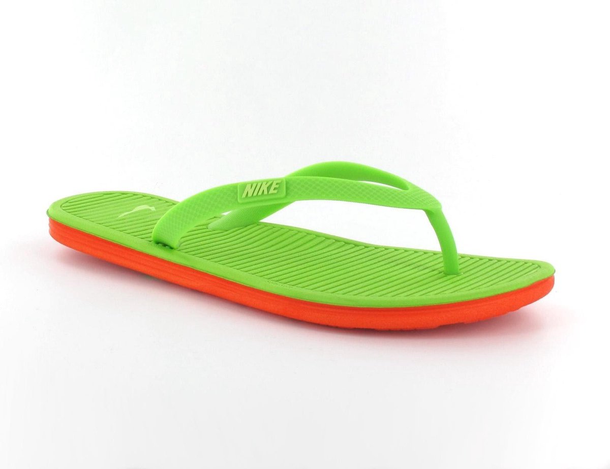 adidas slippers groen oranje