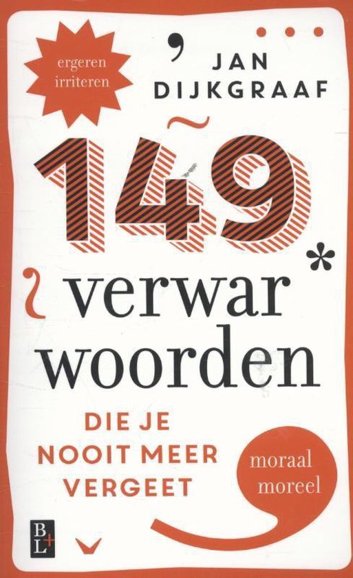 Boek: 149 Verwarwoorden, geschreven door Jan Dijkgraaf