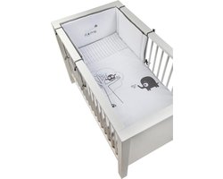 Plum Plum - Dekbedovertrek Bed 100x135cm - Beep Bob & Lula