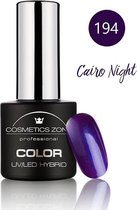Cosmetics Zone UV/LED Hybrid Gel Nagellak 7ml. Cairo Night 194