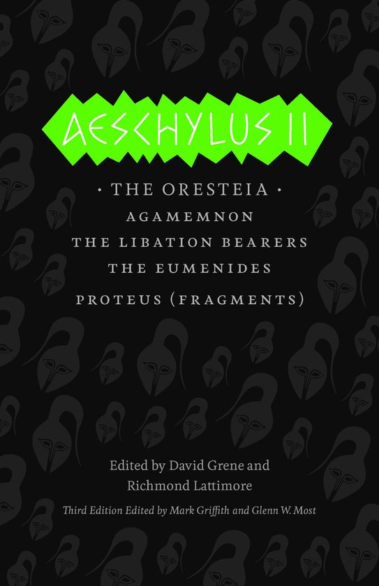 The Complete Greek Tragedies - Aeschylus II - cover