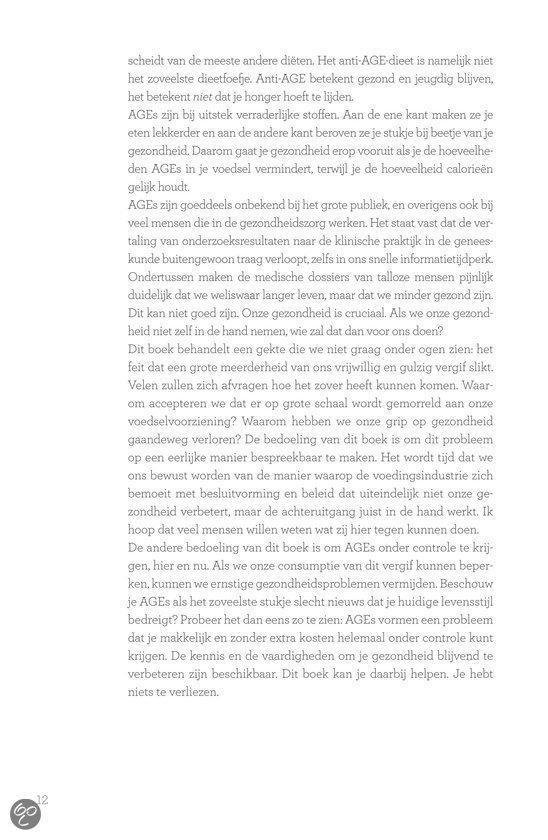 Het anti age dieet