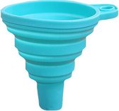 2x Handige opvouwbare trechter | Funnel | Blauw