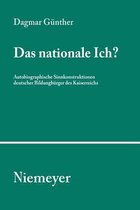 Studien Und Texte Zur Sozialgeschichte Der Literatur S.102-Das nationale Ich?